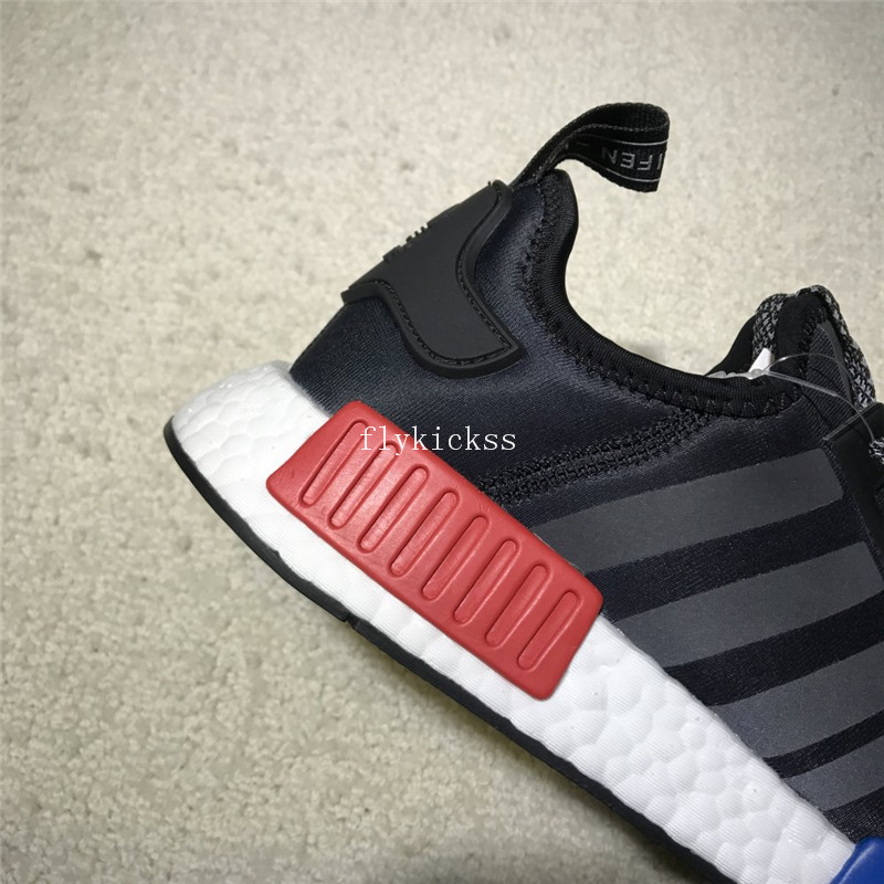 Thrasher X Adidas NMD Black Real Boost